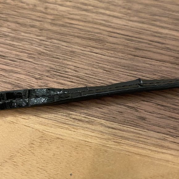 Coach Gray Metallic Madison Ocelot Leopard Wristlet - Picture 6 of 6